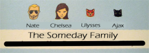 Address label