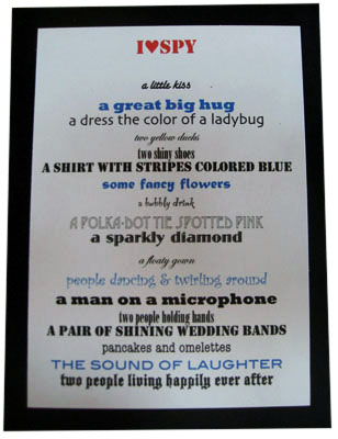 Wedding Poem Craft