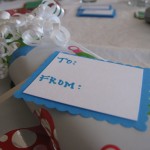 Gift tag craft Gift tag craft