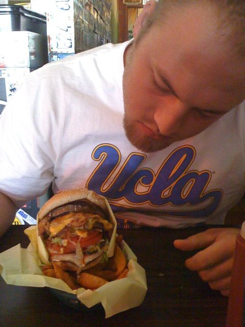 burger vegetarian eat meat