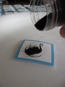 how to emboss powder