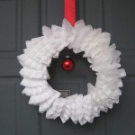 Coffee Filter Wreath
