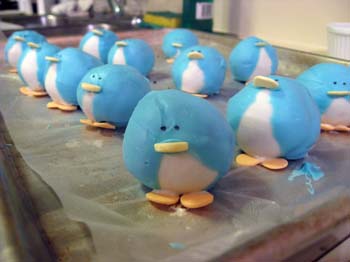 Blue Bird Cake Pops