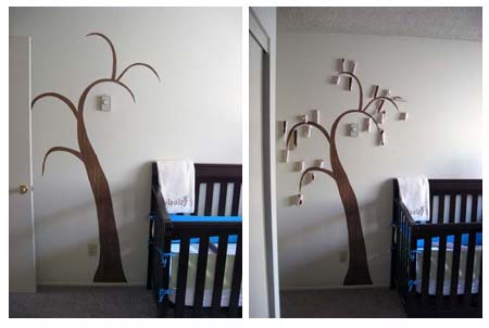 Diy Tree Wall Mural Someday I Ll Learn Tree Wall Mural