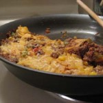 Easy Skillet Beef Tamales