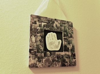 Baby Handprint Craft with X-TREME Glue
