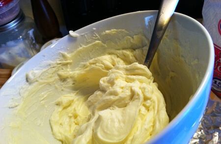 Blueberry cream cheese