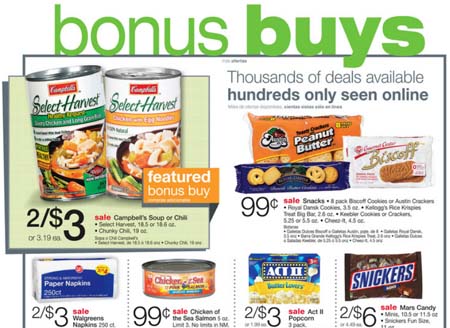 Walgreens Weekly Ad bonus buys Walgreens Weekly Ad bonus buys