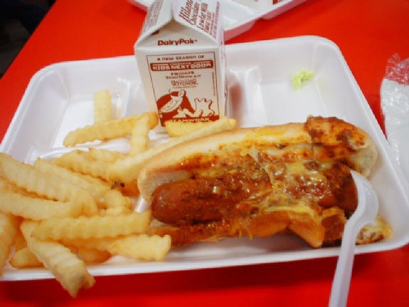 typical school lunch