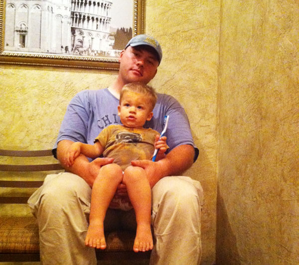 dining out with family