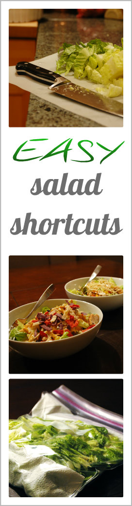 easy salad shortcuts