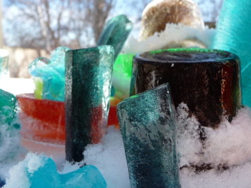 Colored Ice from ArtClubBlog