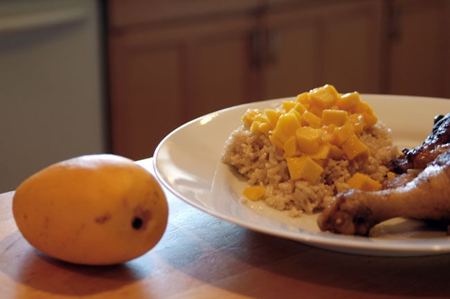 mango coconut rice 7
