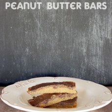 yummy peanut butter bars recipe
