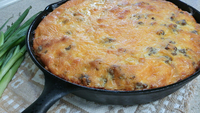 Cheeseburger pie