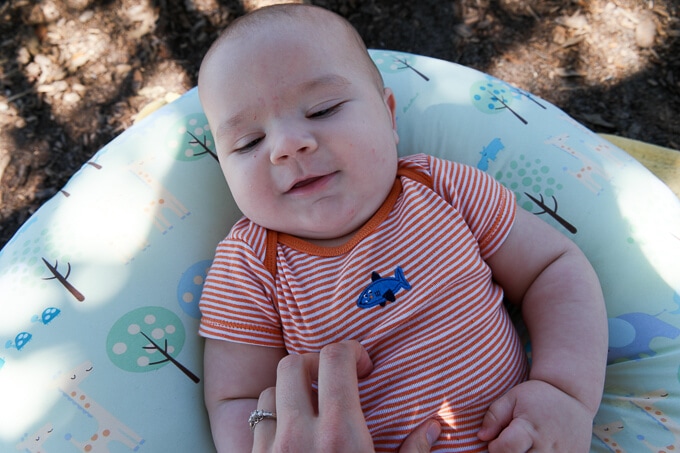 On-the-go with baby - what to pack for a day in the park