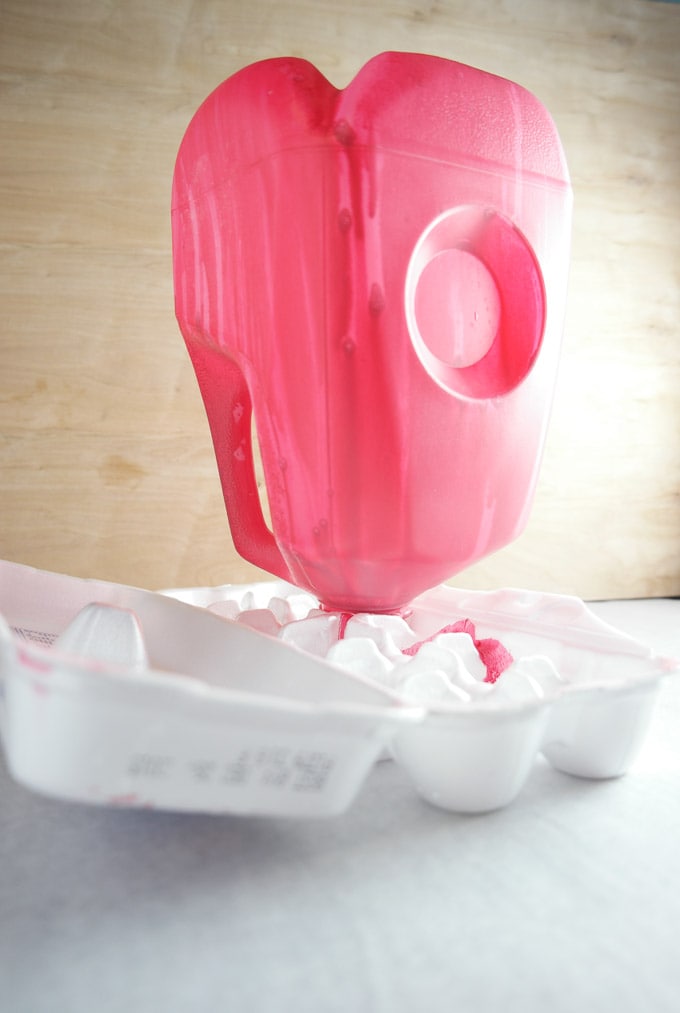 Milk Jug Valentine Holder Someday I'll Learn