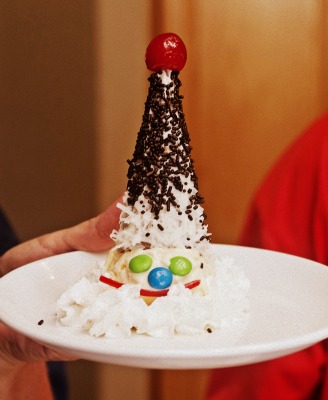 santa ice cream clown santa ice cream clown