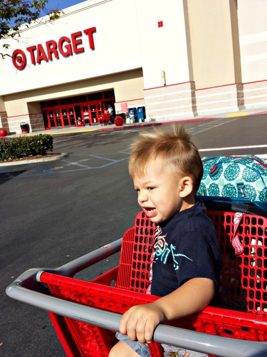 target shopping