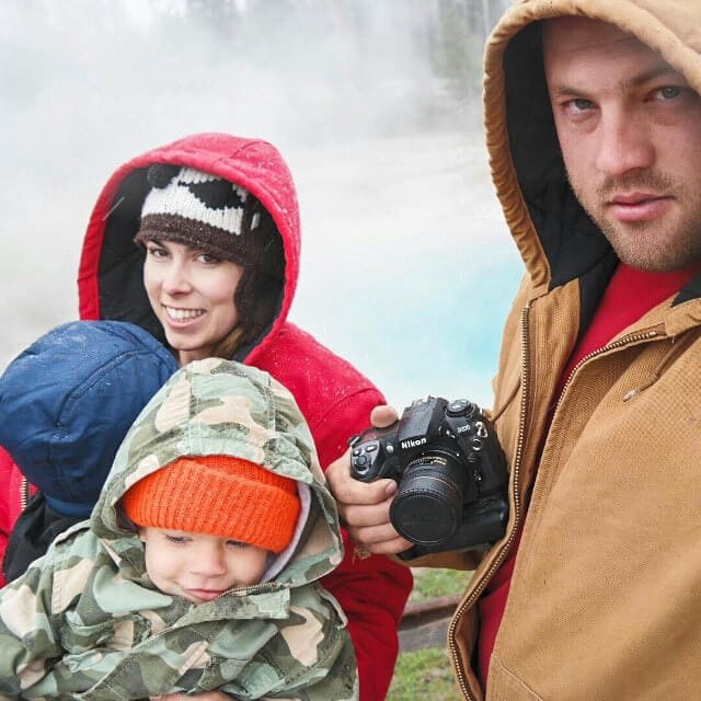 family vacation to Yellowstone